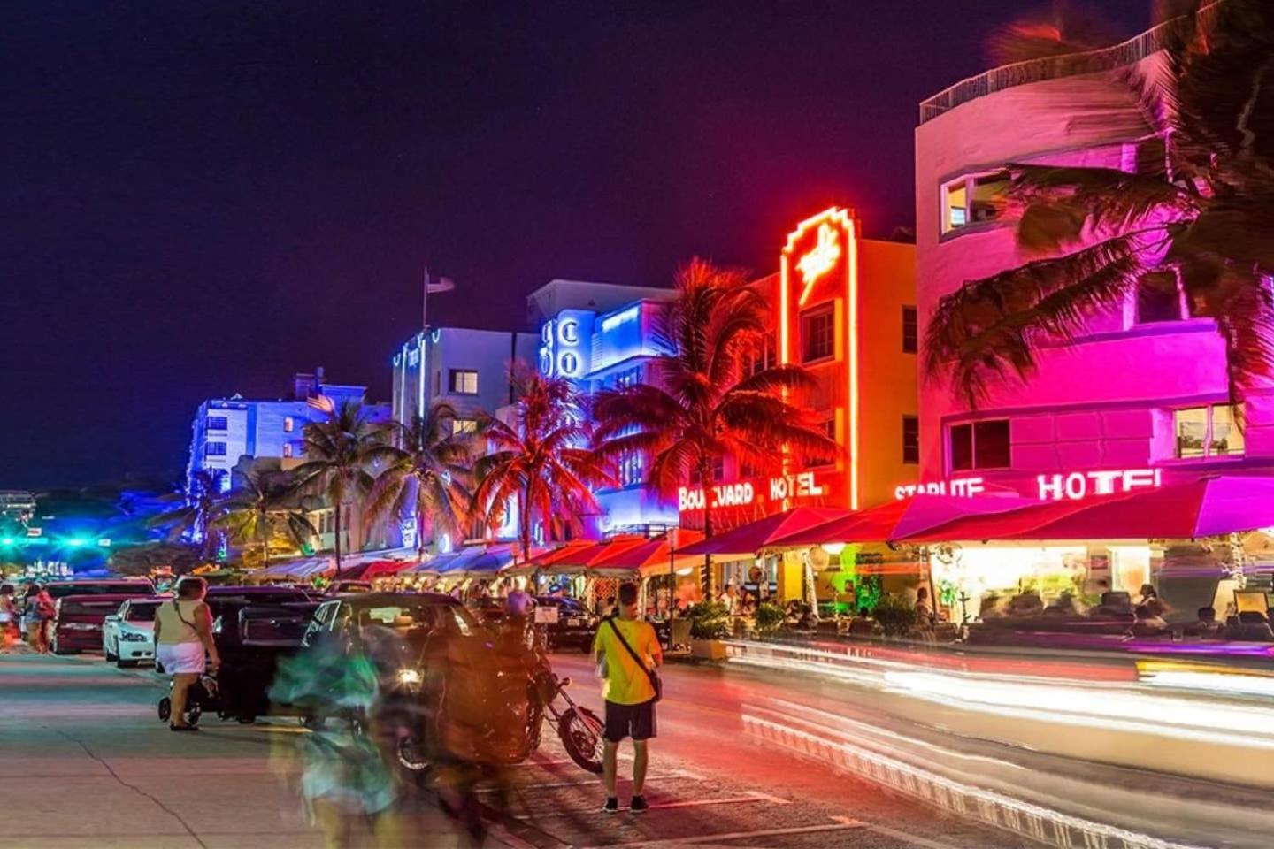 2 Bedroom Apartment 3 Minute Walk To South Beach & Ocean Drive 迈阿密海滩 外观 照片